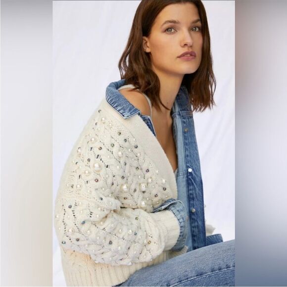 NWT- Maeve by Anthropologie cardig - Picture 6 of 11